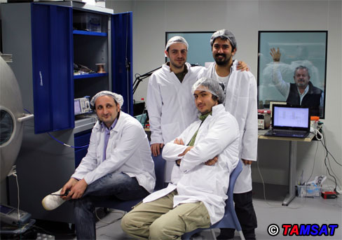 Baris (TA7W), ITU-USTTL Test Team and Tahir (TA2T).