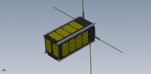 Resim-2. CubaBug-1 genel dış yapı. Image © Copyright http://1.cubebug.org