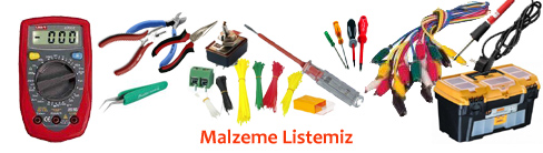 Malzeme Listesi